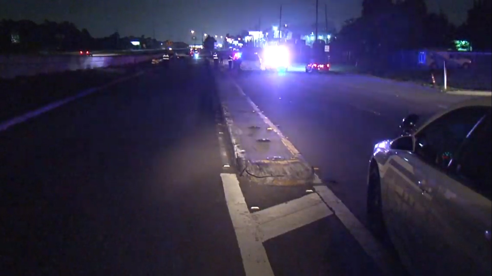 Rider dies after being thrown from motorcycle along North Freeway ...