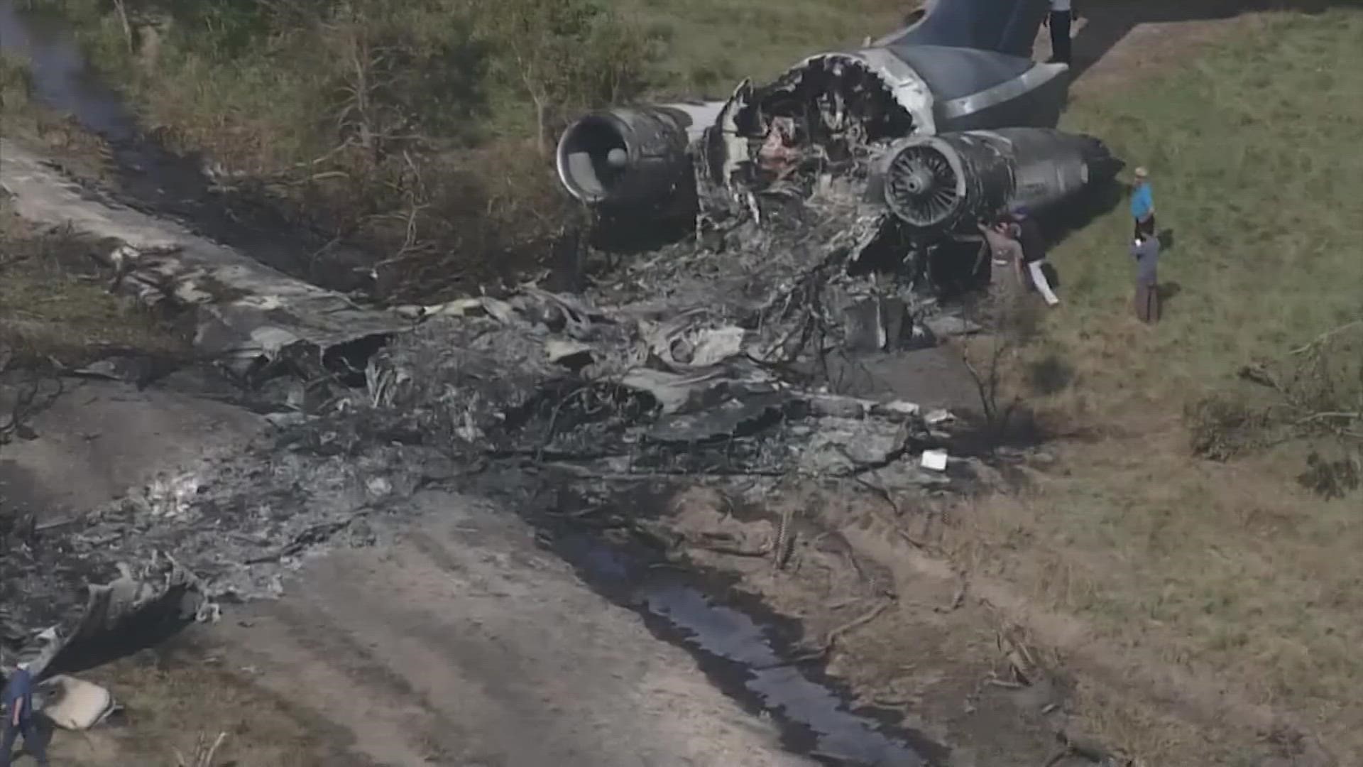 The plane was heading to an Astros game in October, but it crashed before liftoff. Aviation Expert Josh Verde shared his thoughts on the "rejected takeoff."