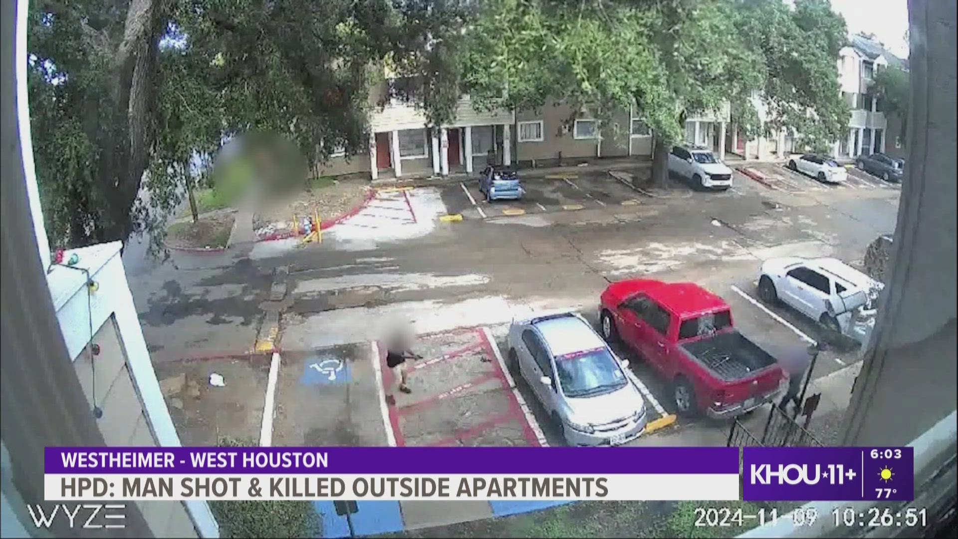 Man shot and killed outside SW Houston apartment complex | khou.com