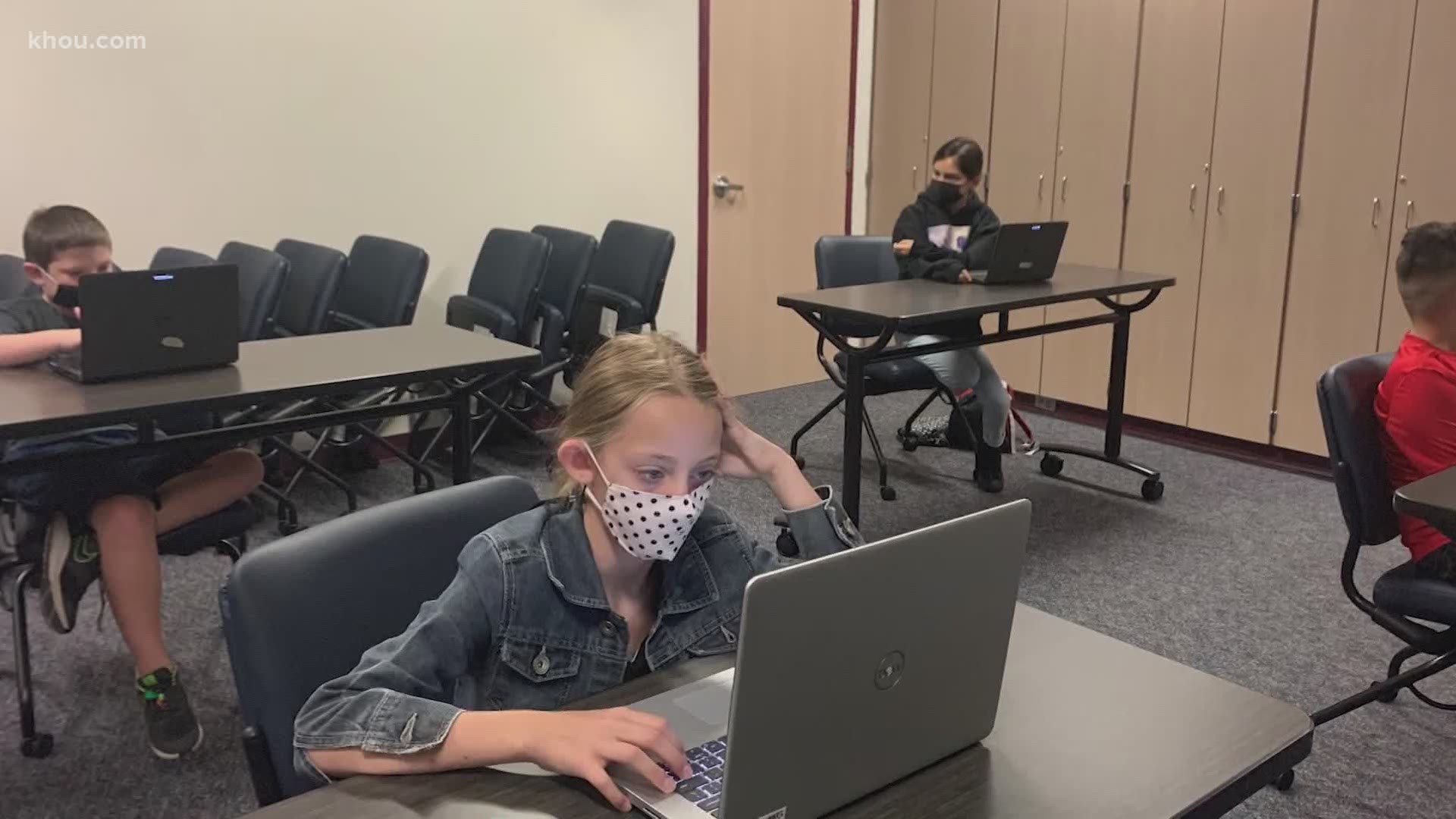 Alvin ISD students are beginning to phase in students for in-person learning amid the COVID-19 pandemic. A majority of Alvin ISD families chose in-person instruction