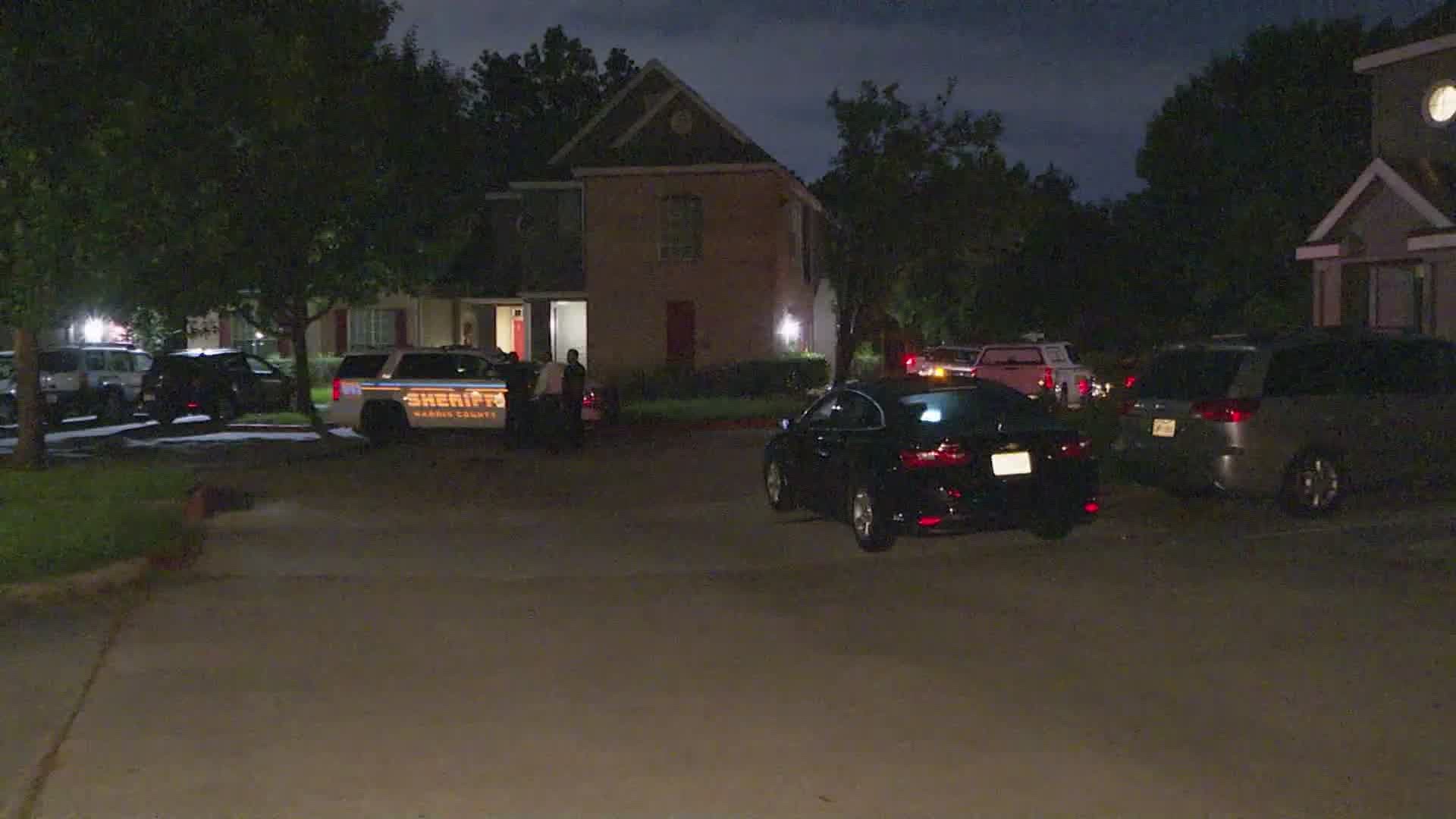Deputies in north Harris County are investigating a deadly shooting at a townhome in the 15100 block of Ella.