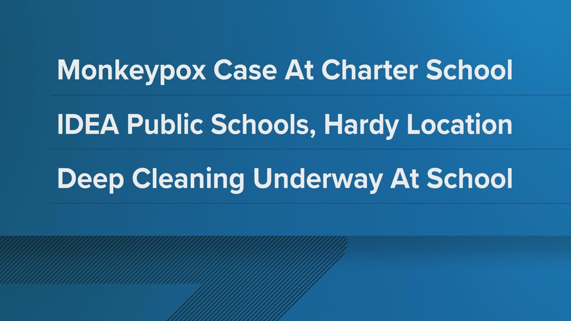 Monkeypox case reported at school in north Houston, IDEA Public Schools