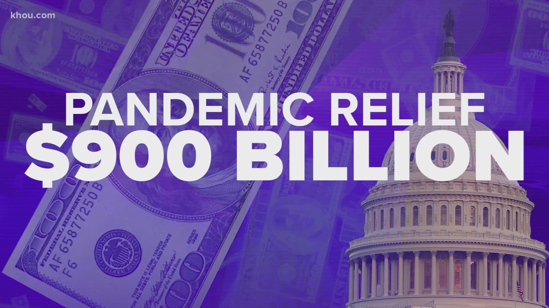 After months of Washington gridlock, Congress is set to vote on a $900 billion pandemic relief package.
