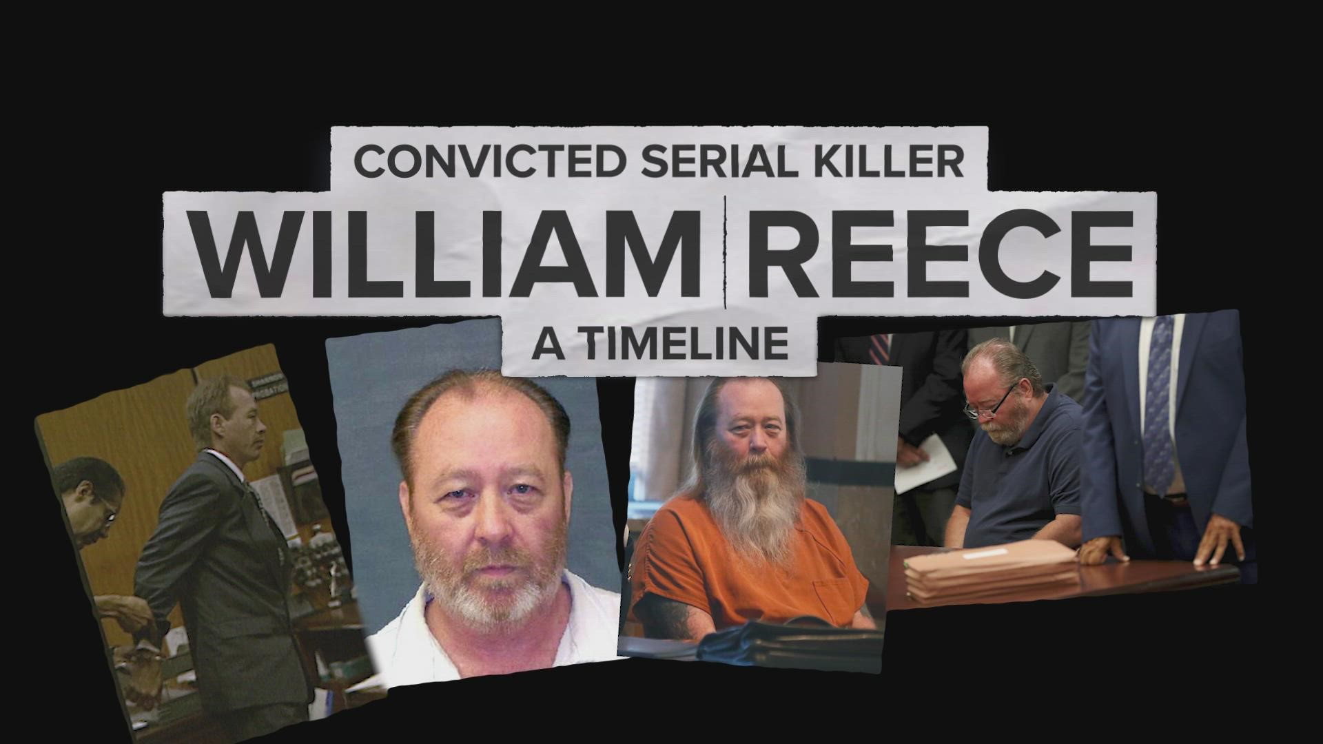 Reece admitted he kidnapped and murdered at least two Houston-area girls and a young North Texas woman back in the 90s.