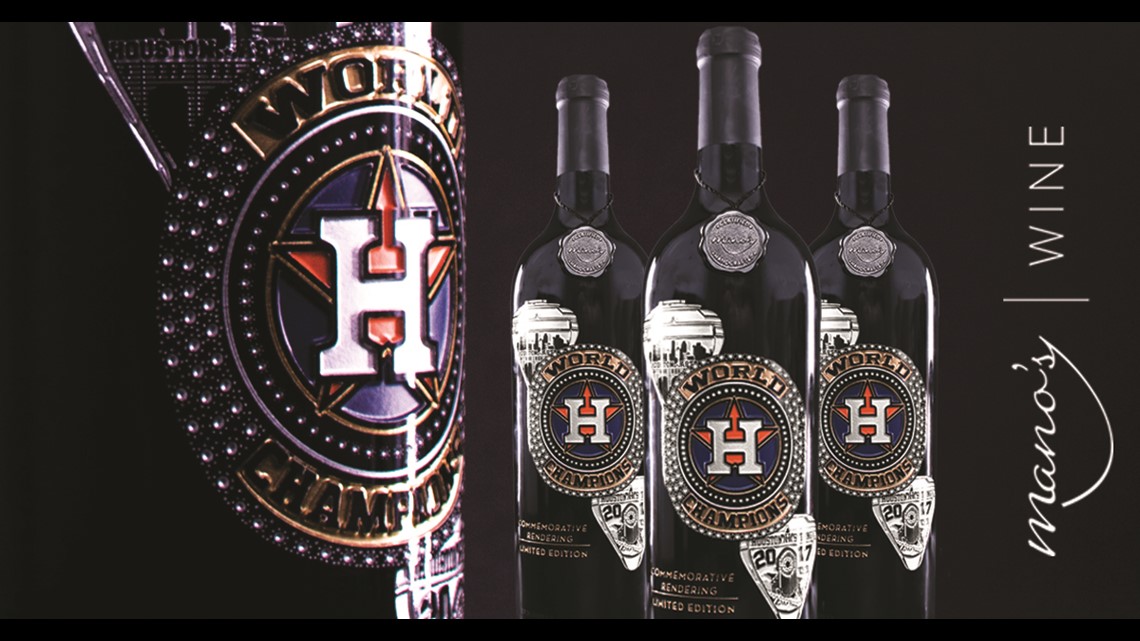 Wine by Design Releases Houston Astros 2017 World Series Championship  Sparkling Wine