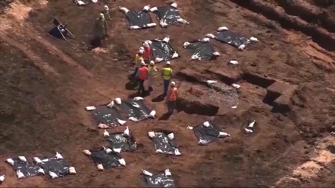 Experts searching for relatives of bodies exhumed at unmarked cemetery ...