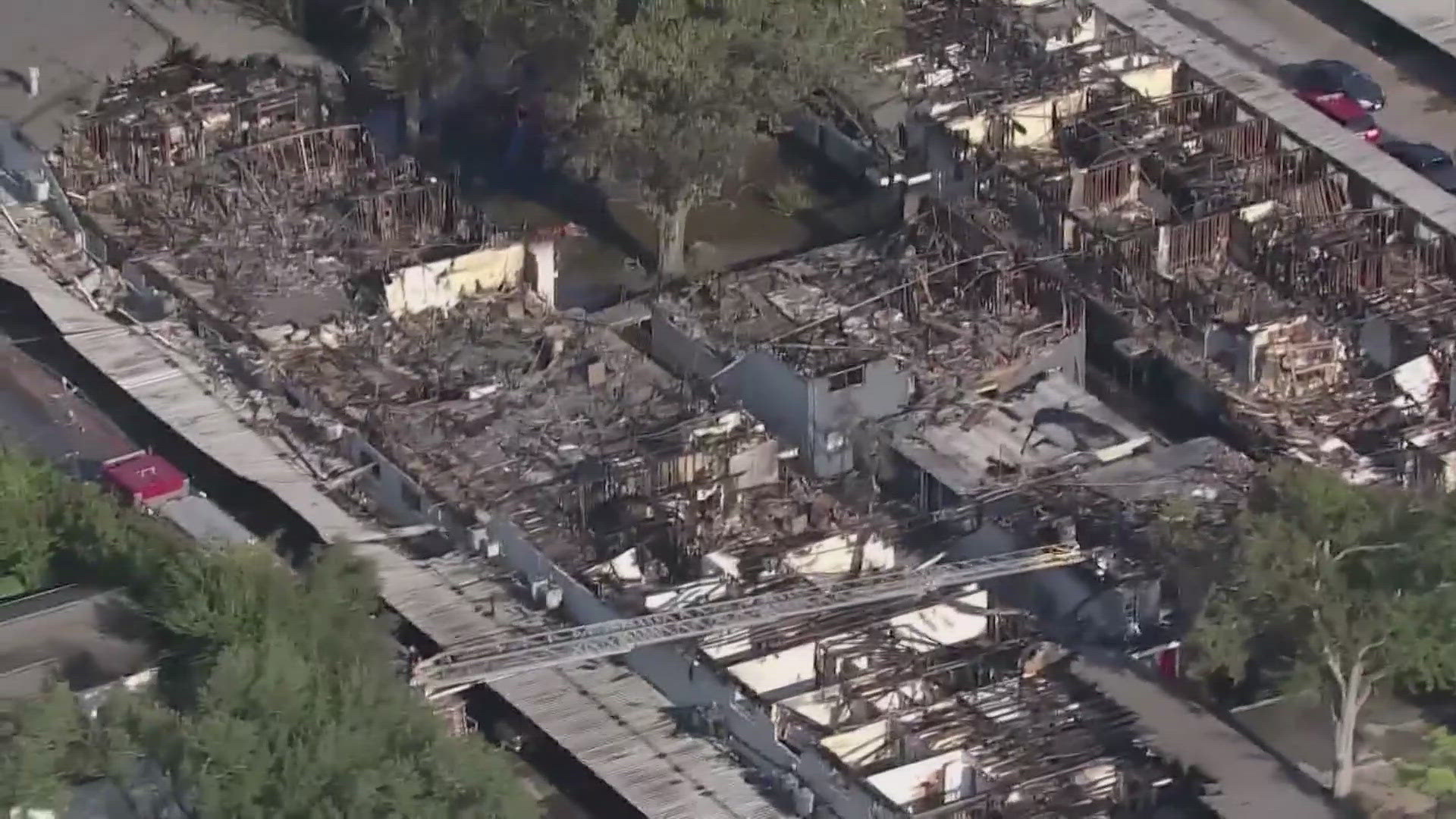 Dozens of families displaced after massive apartment fire in Spring ...