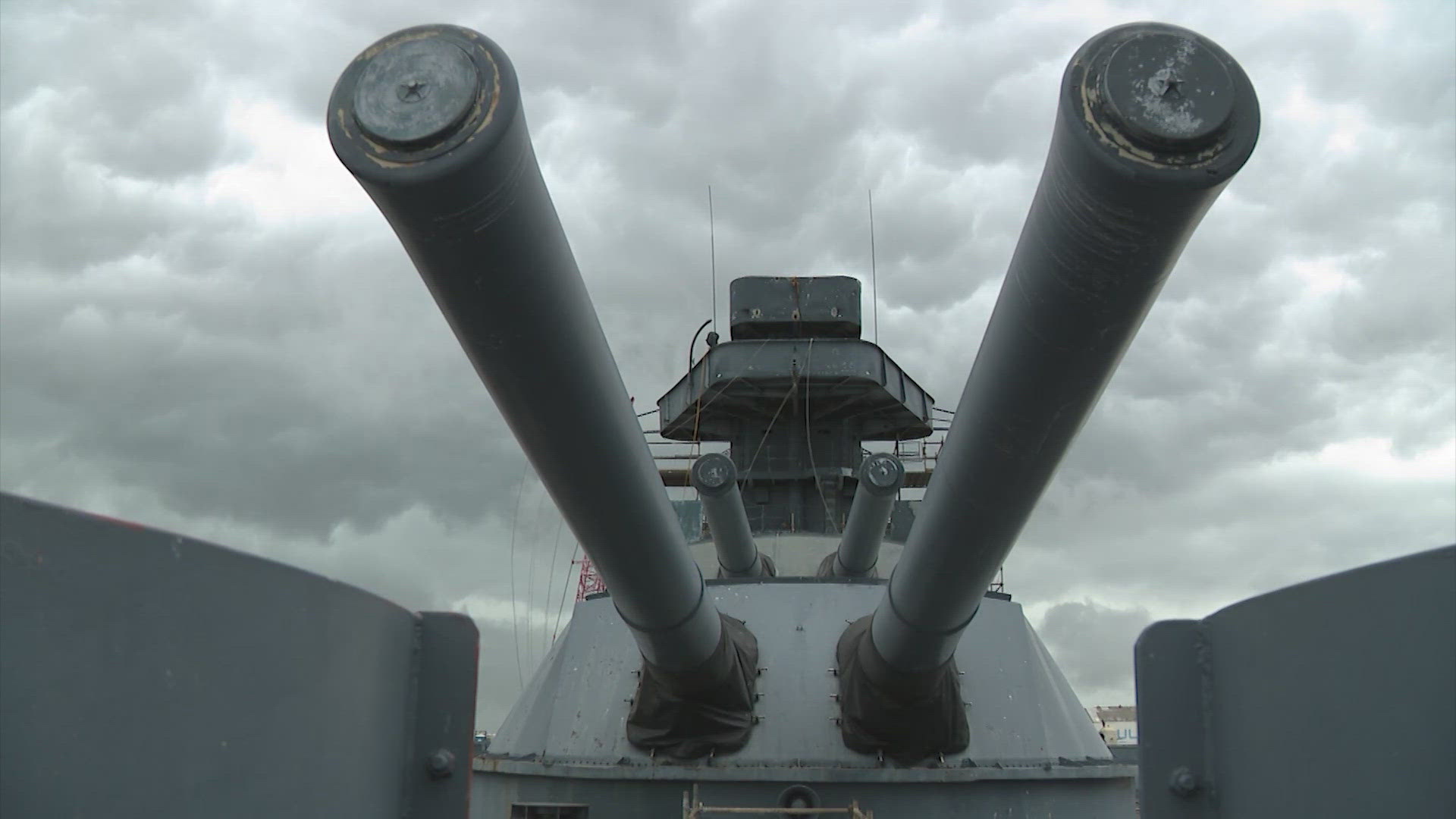 We boarded the Battleship Texas, which is said to be the last surviving ship of its kind that participated in the D-Day invasion 80 years ago.