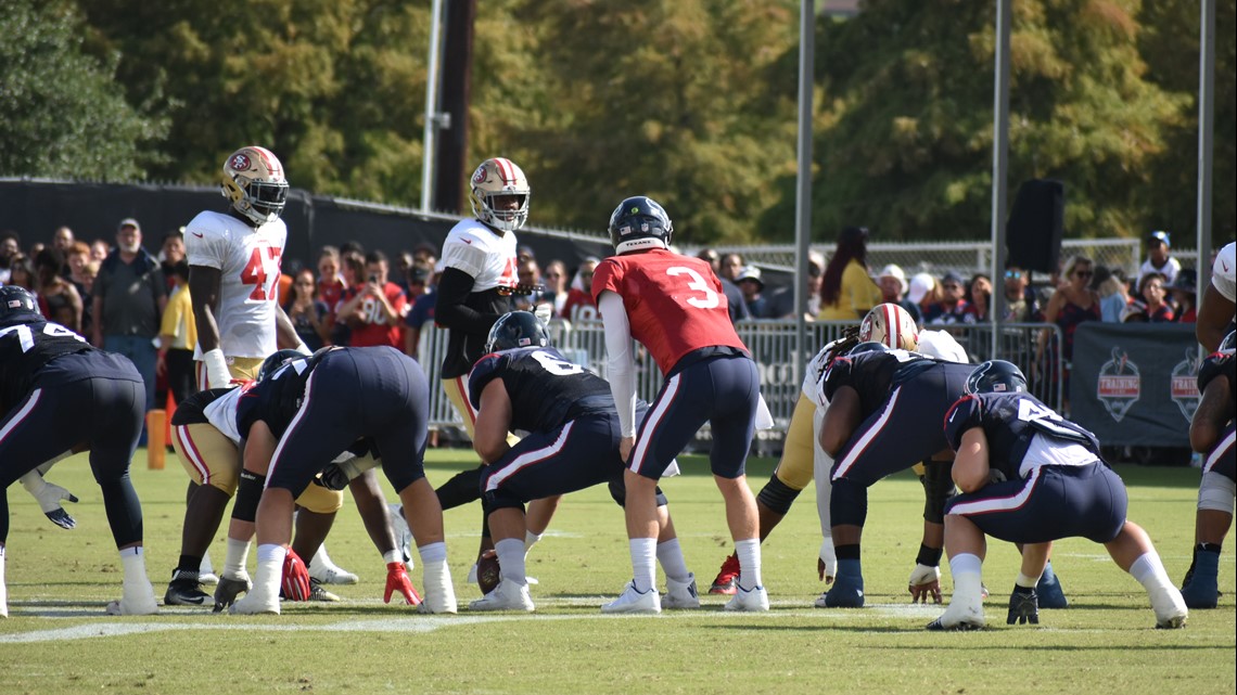 Flashback: The time Jimmie Ward fought DeAndre Hopkins at Texans-49ers  joint training camp