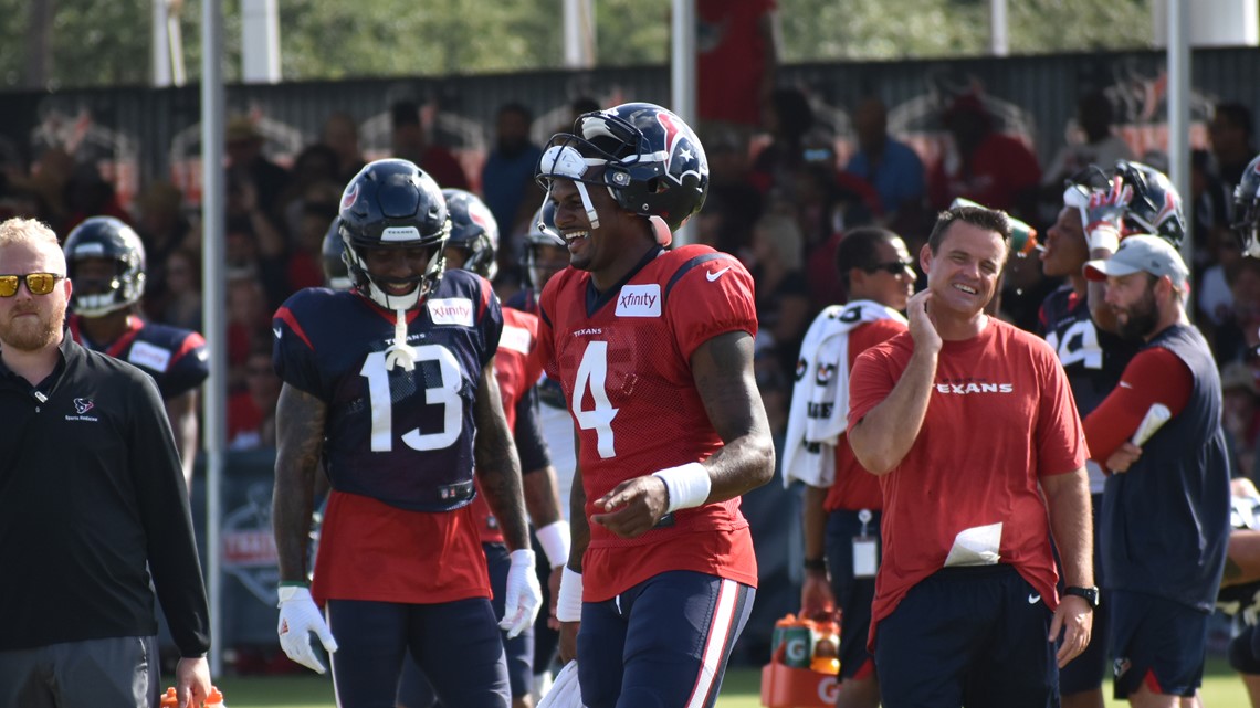 Fight at Houston Texans camp after tempers flare between DeAndre Hopkins  and 49ers' Jimmie Ward