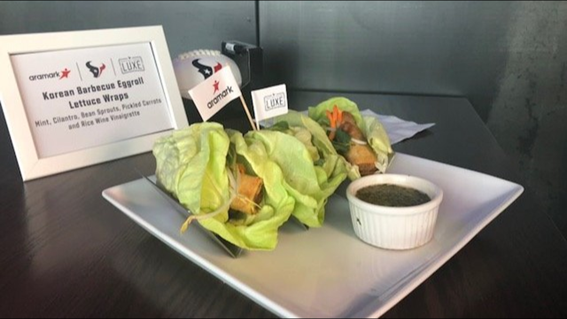 Houston Texans unveil new NRG Stadium food menu just in time for Sunday's  home opener game against the Indianapolis Colts - ABC13 Houston