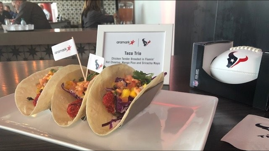 New food options inside NRG Stadium for Texans games this season