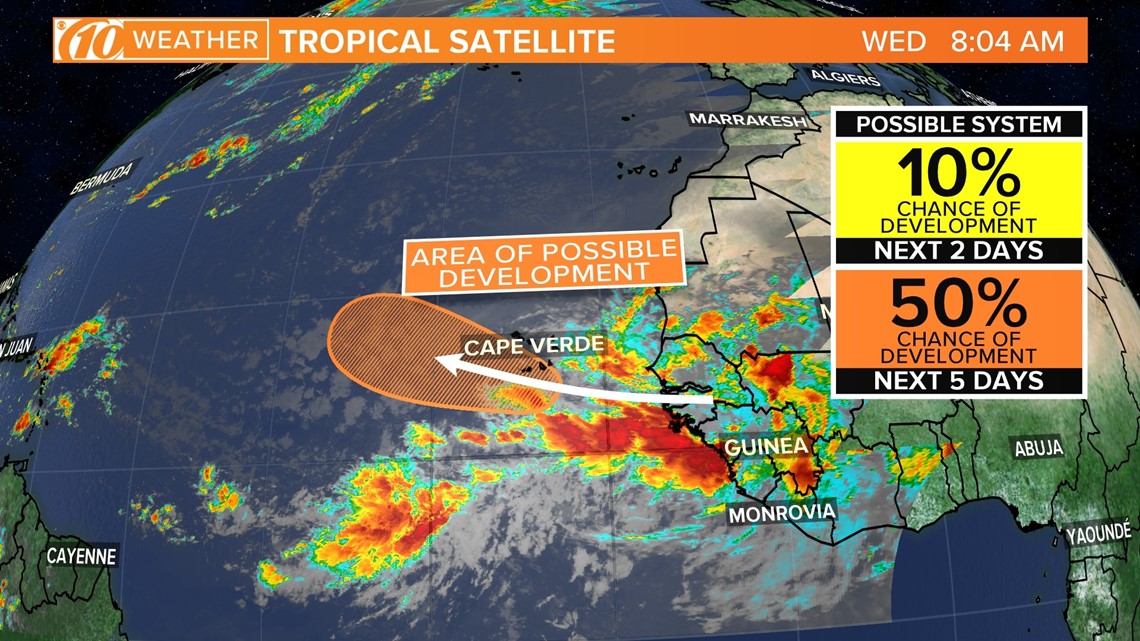 Tropics update National Hurricane Center expects development of a