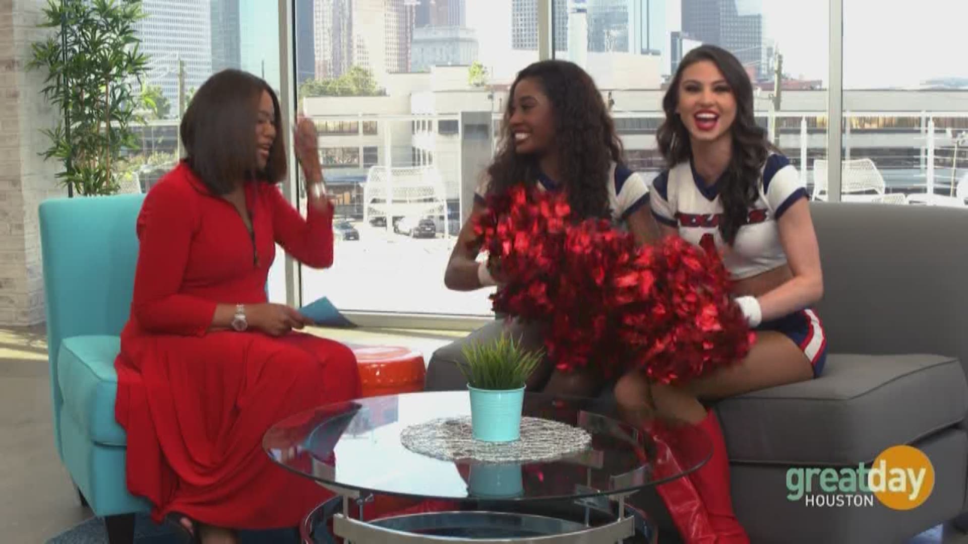 Datassia and Sierra give us insider tips and tricks on trying out for the Houston Texans Cheerleaders