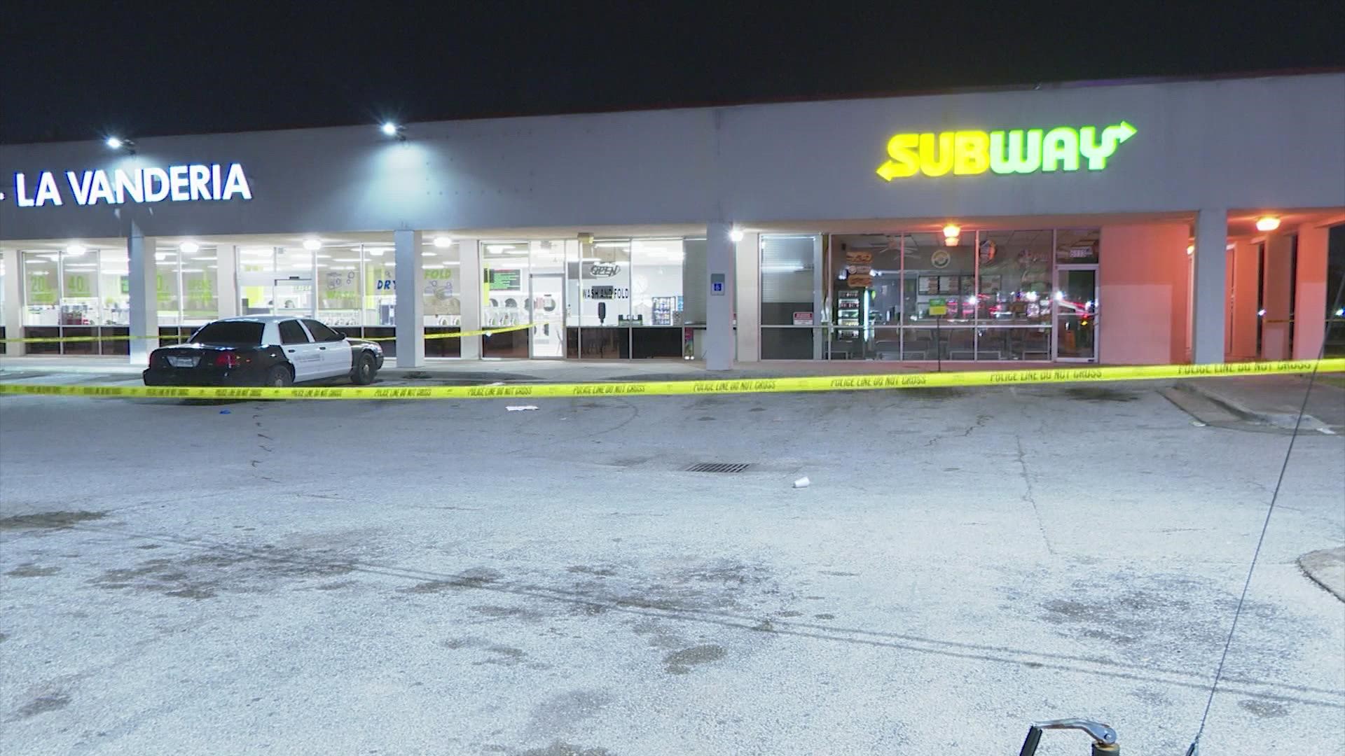 HPD said the suspect was flashing people when the off-duty officer stepped in. Once the fight got outside, the suspect stabbed the officer multiple times.