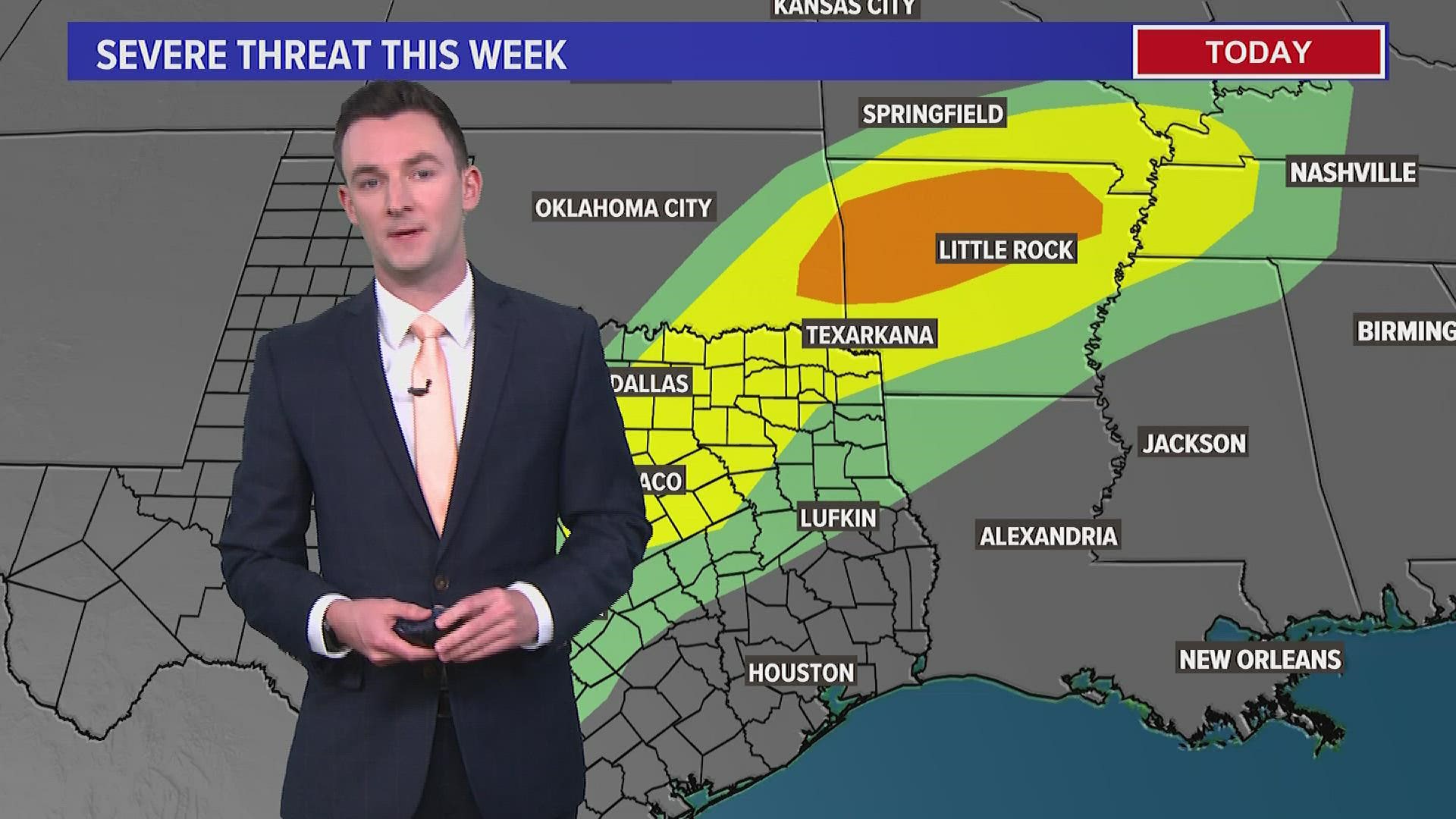 KHOU 11 Meteorologist Pat Cavlin explains what a dryline is and why it could cause severe weather across the Houston area.