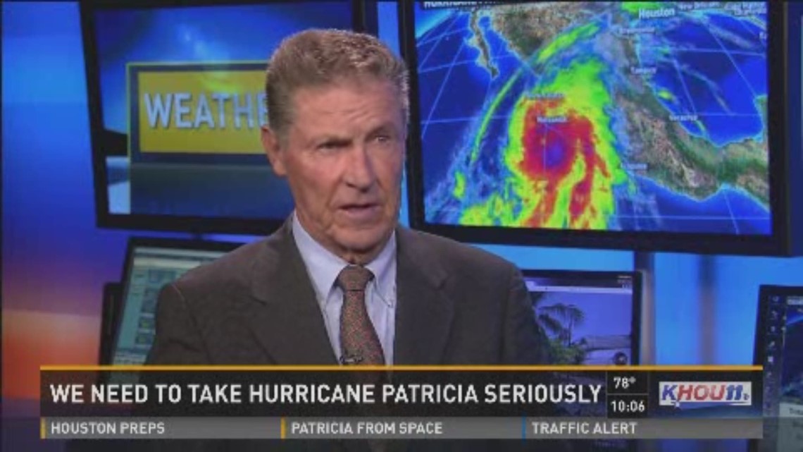 Dr. Neil Frank: Texas coast residents should take Patricia seriously | khou.com