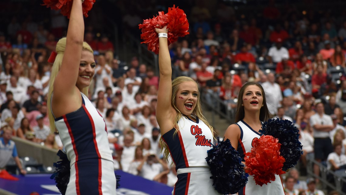 Photos: Ole Miss Rebelettes, Cheerleaders at 2018 Advocare Texas ...