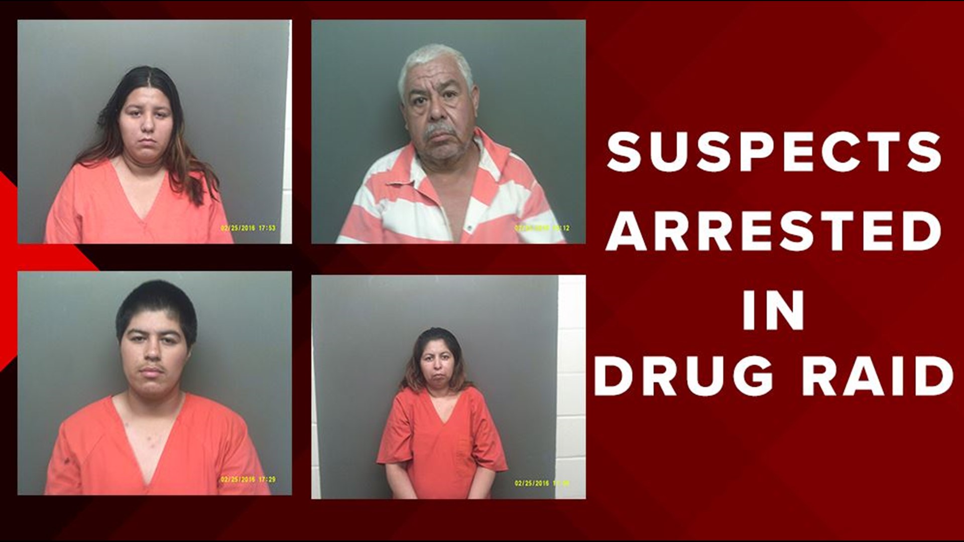 Four suspects arrested after several San Jacinto Co. Jail inmates test