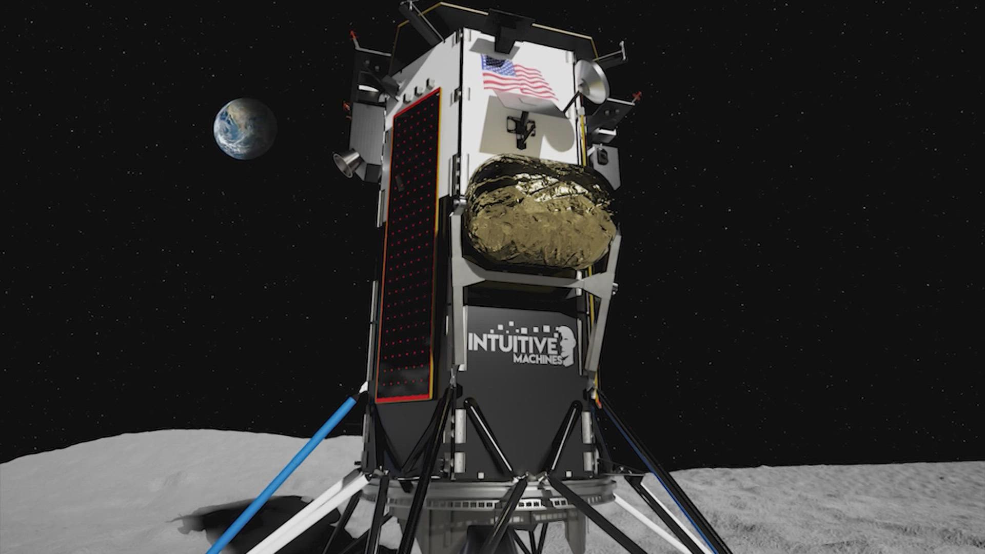 Intuitive Machines will deliver four science and technology demonstration payloads for NASA.