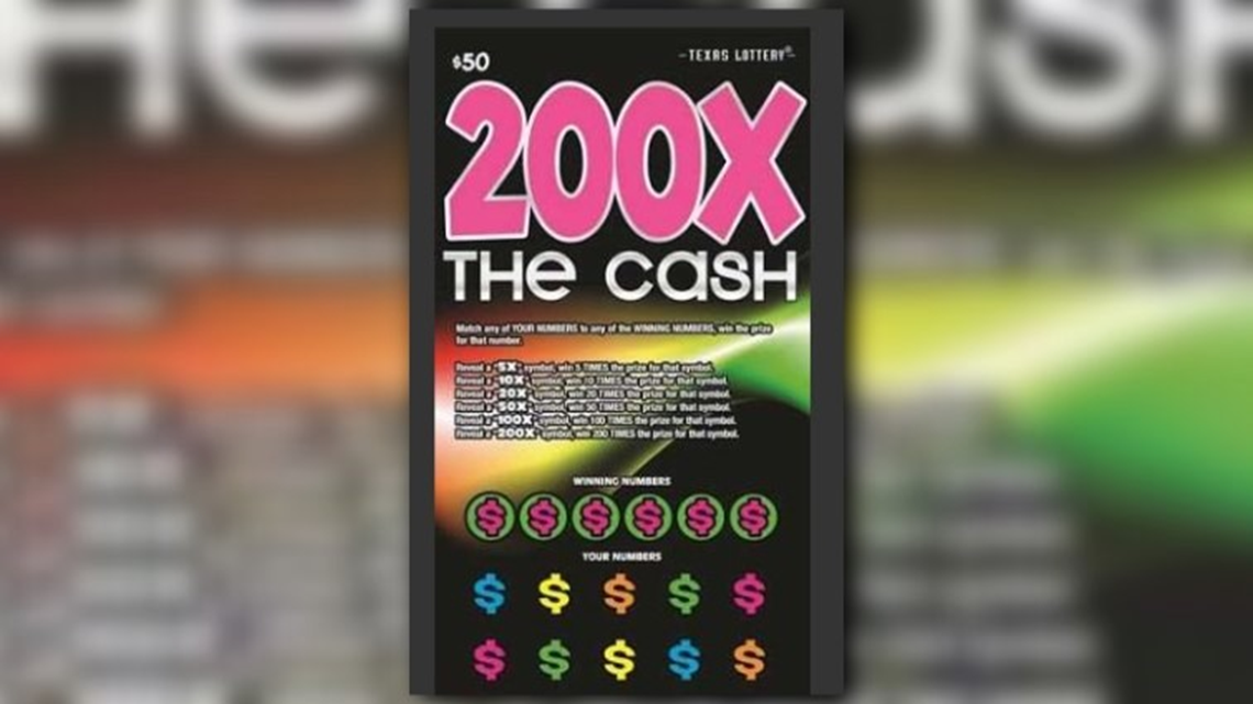 5M Texas Lottery ticket sold in Houston