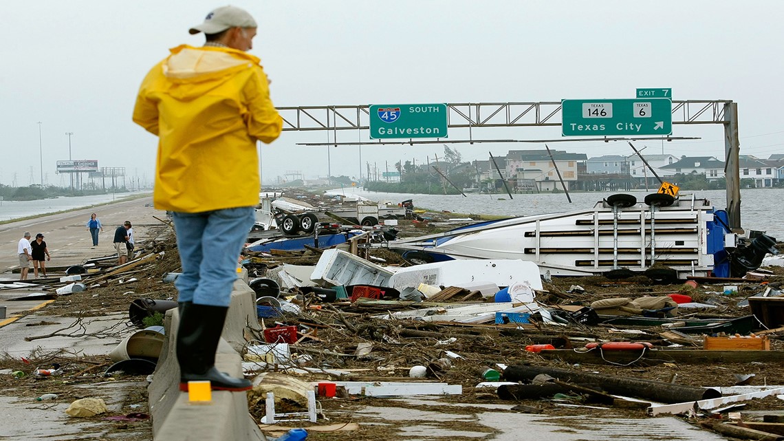 Photos A look back at the damage caused by Hurricane Ike