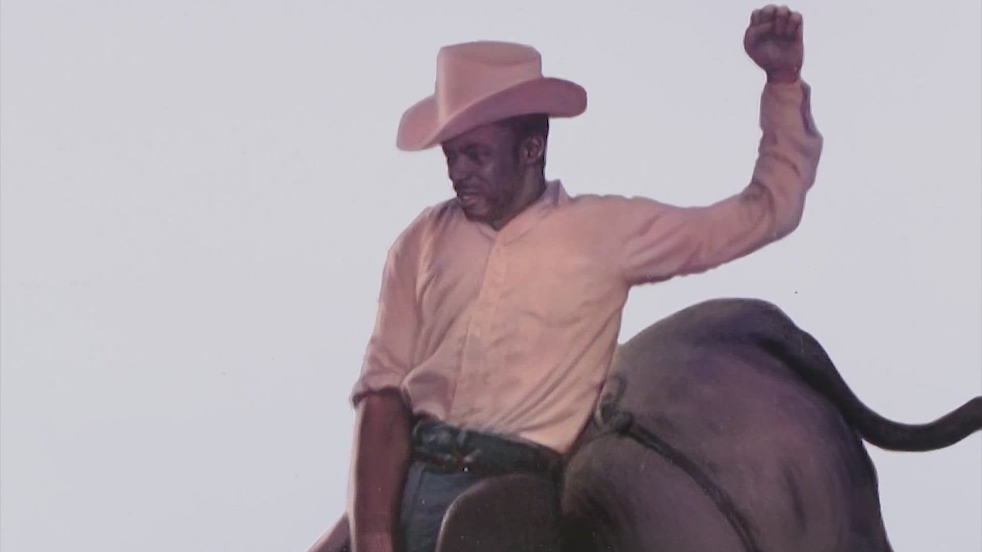 The official start of the rodeo is right around the corner and we're celebrating the history of local African-American cowboys.
