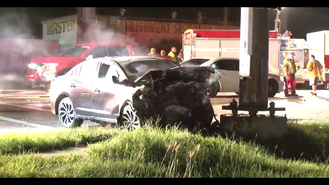 Two people dead after major accident in NW Harris Co. | khou.com