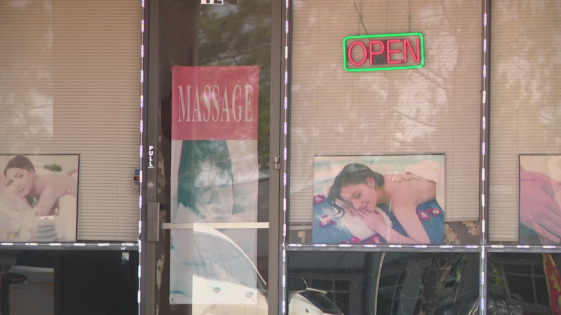 Emergency closure issued at Houston massage parlor suspected of human  trafficking | KHOU 11 finds doors still open