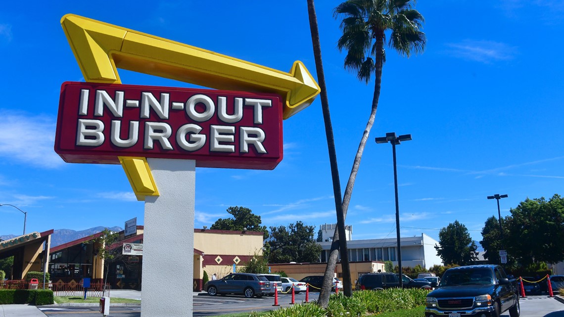 In N Out location in Webster Texas khou