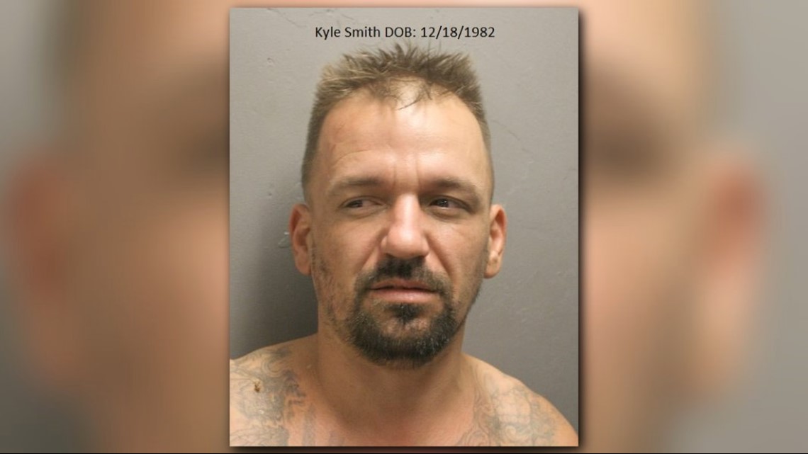 Man arrested after throwing bricks at deputies, police cruisers