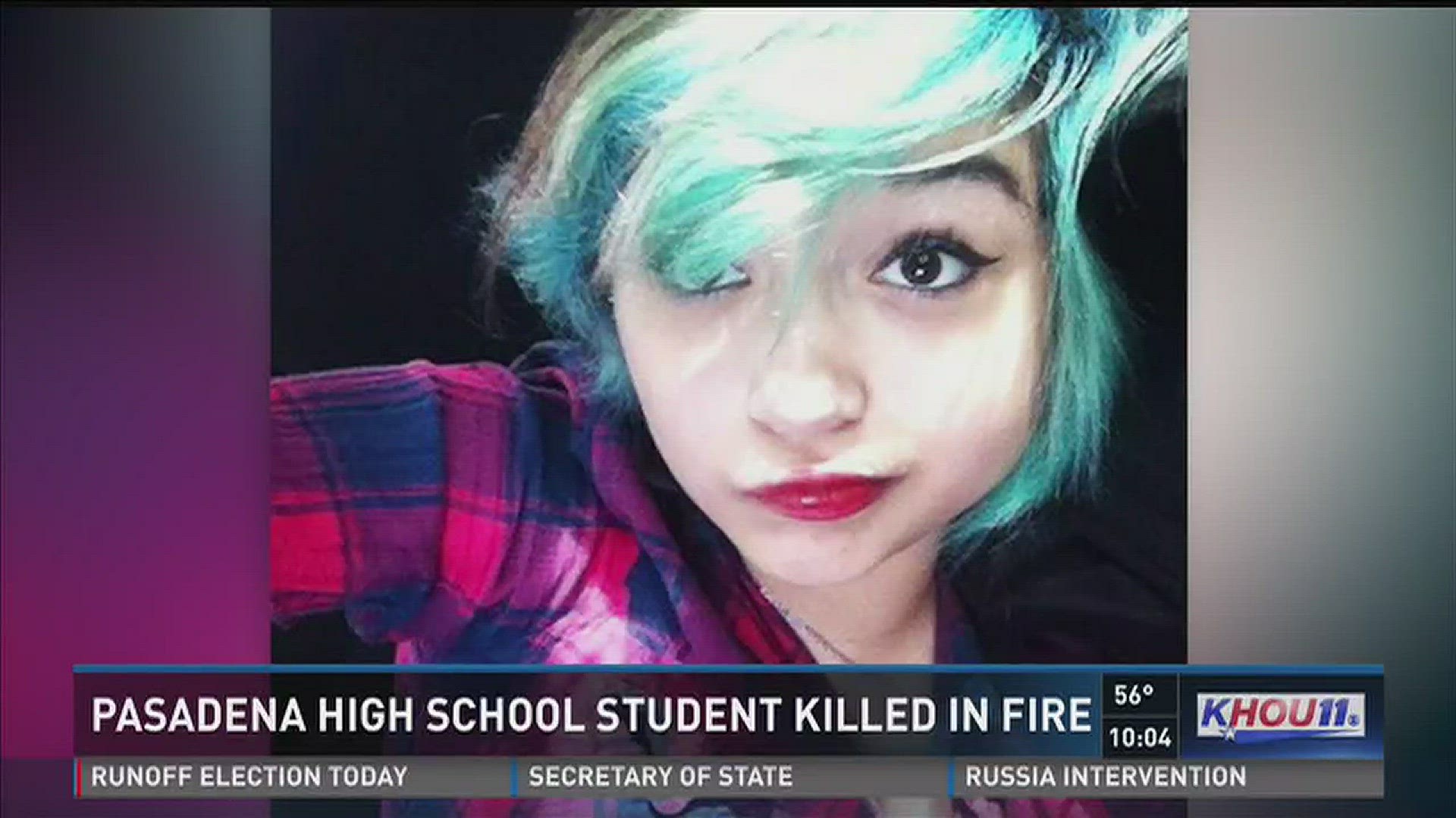 A 17 year old girl, Alma Adame, died in a house fire early Saturday morning. Adame's mother and grandmother were inside the home at the time and were able to make it out alive.