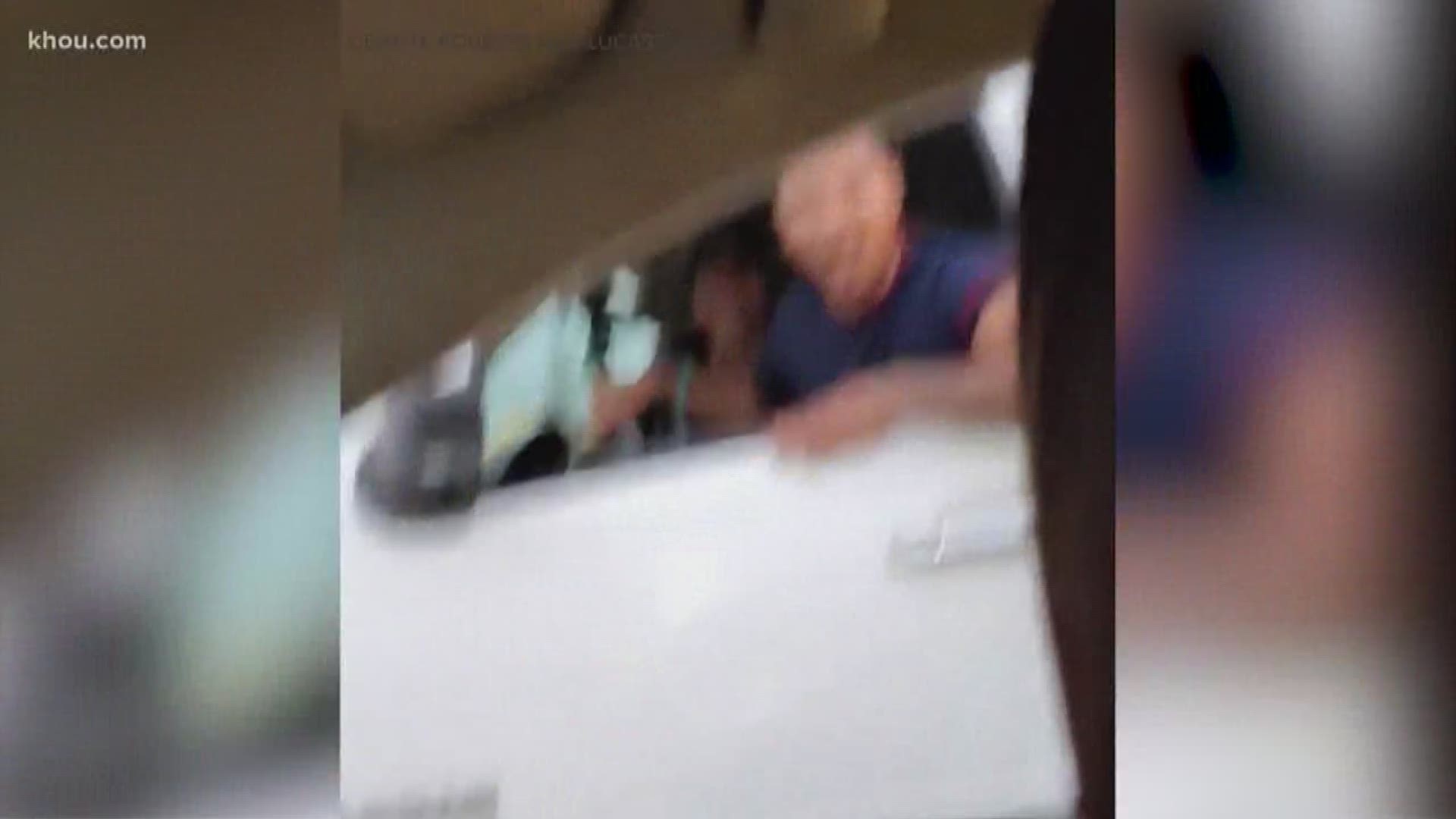 Armando Montes is facing multiple charges in connection with this incident captured on camera on a highway northeast of Houston.