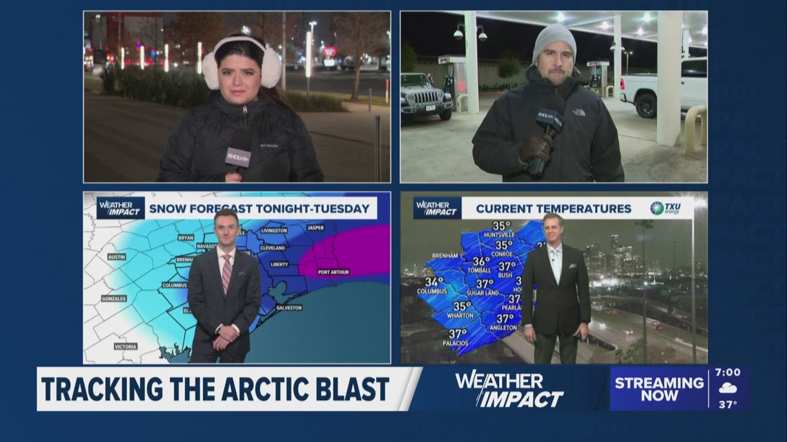 KHOU 11 extended coverage: Winter weather has arrived in the Houston ...