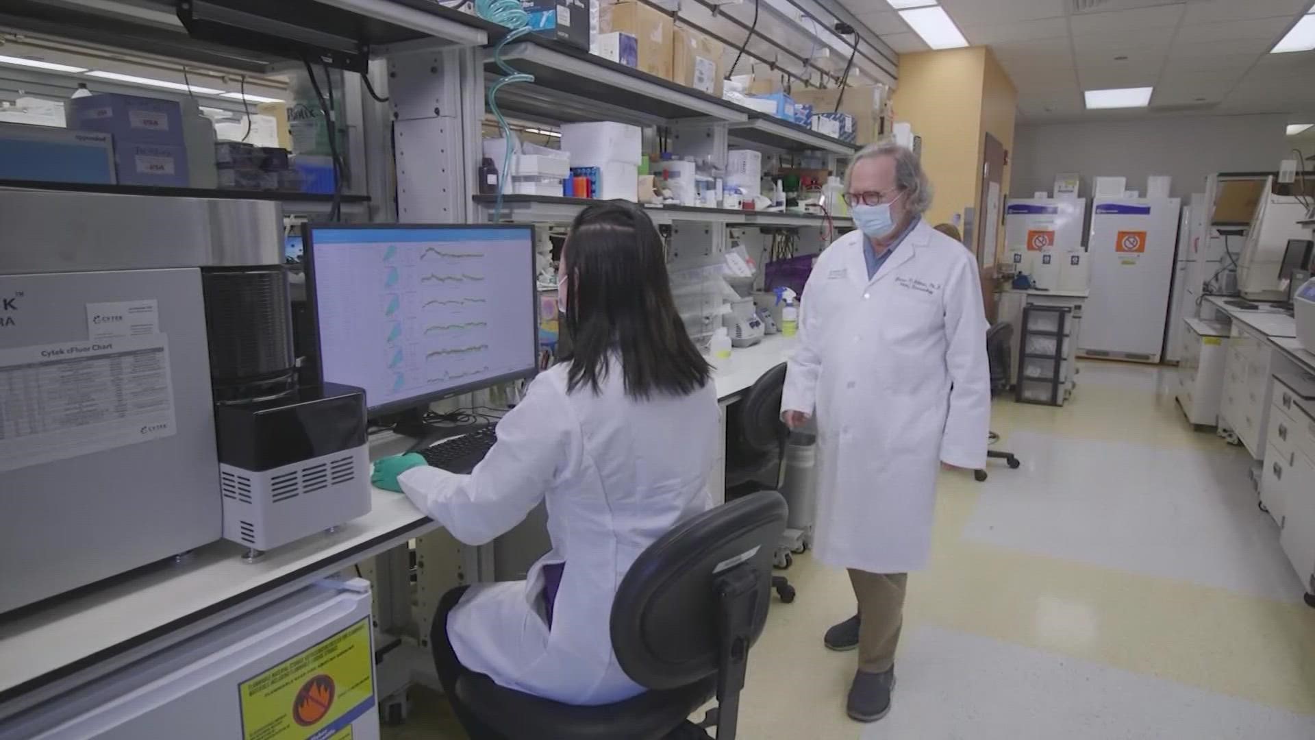Nobel Prize winner, Dr. James Allison, the "Father of Immunotherapy," said the goal is to save more lives by raising the cure rate for all types of cancers.