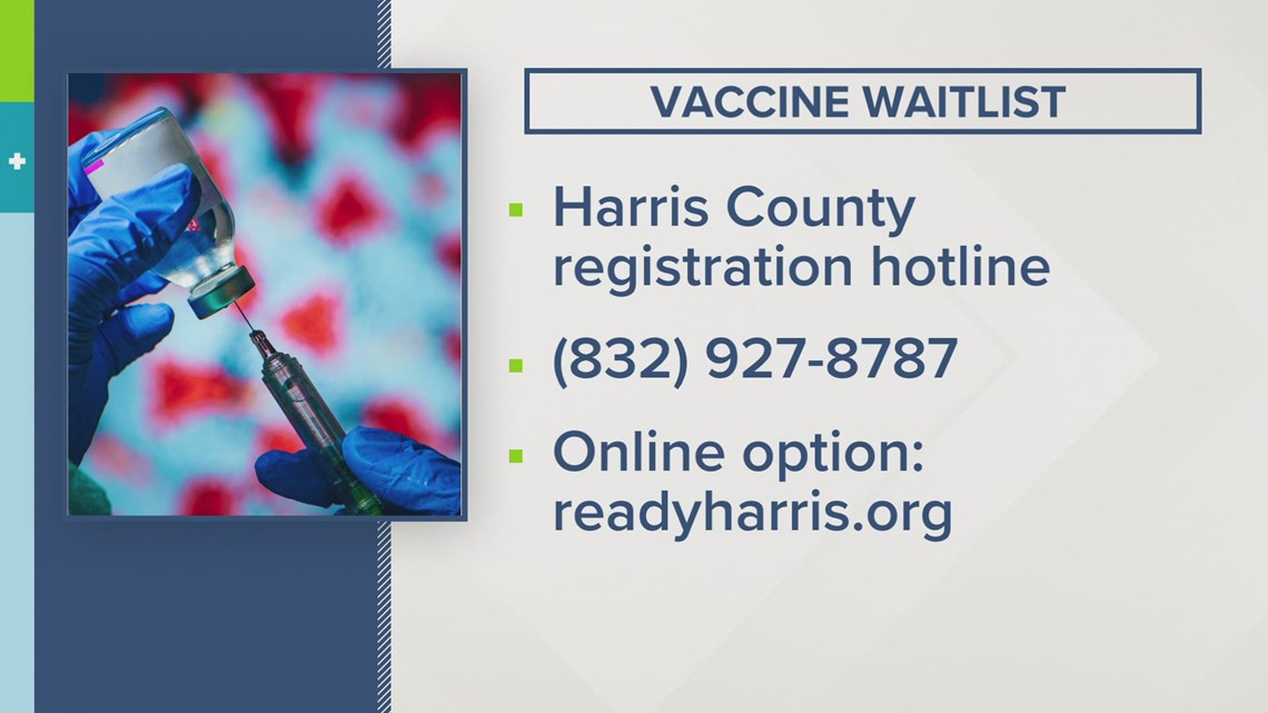 Online vaccine waitlist issues fixed in Harris County - Vimarsana News