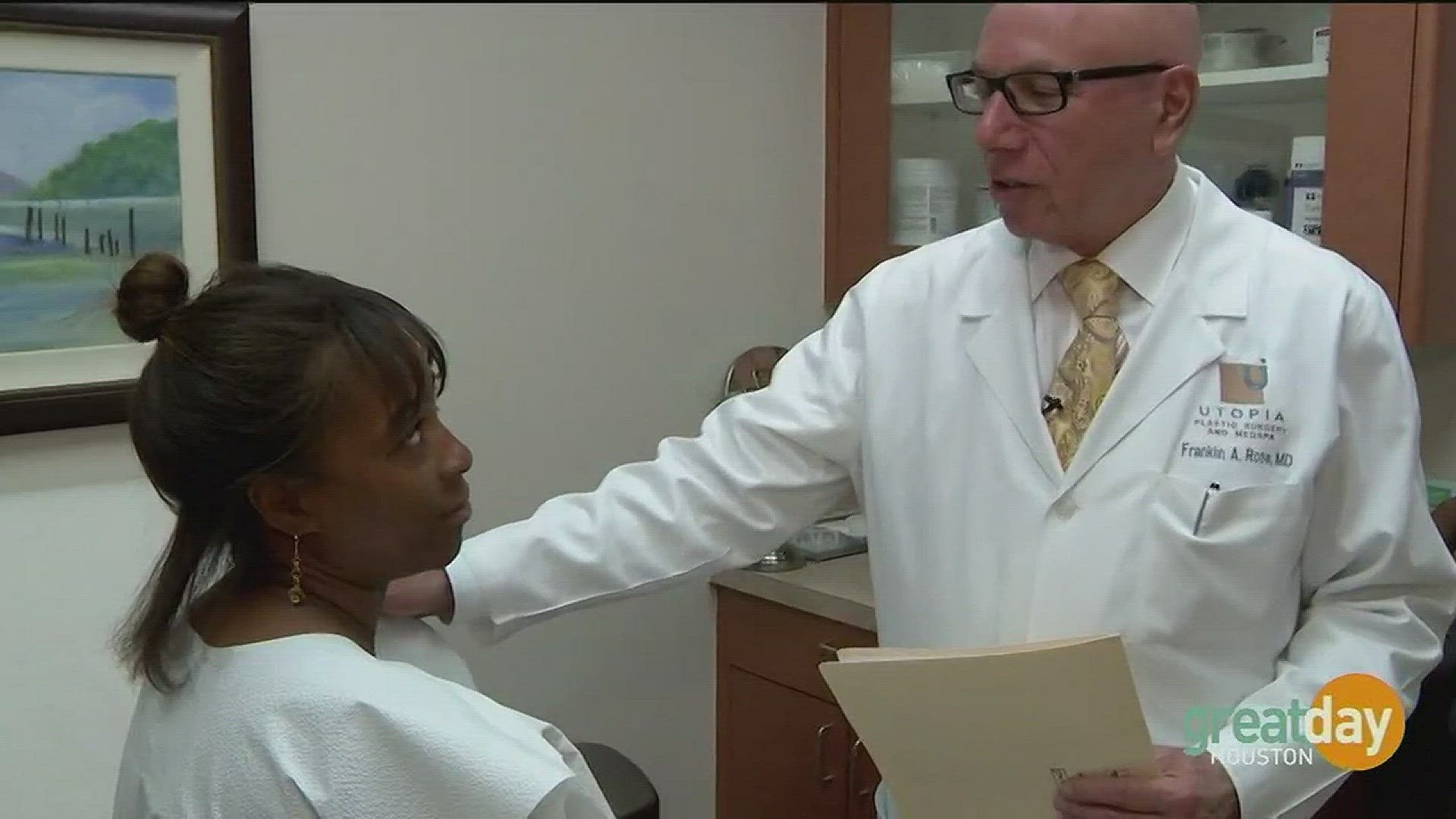 Dr. Franklin Rose with Utopia Plastic Surgery & Medspa, along with his patient Nikisha Ellis, share how she underwent one of the largest breast reduction surgeries in Texas.