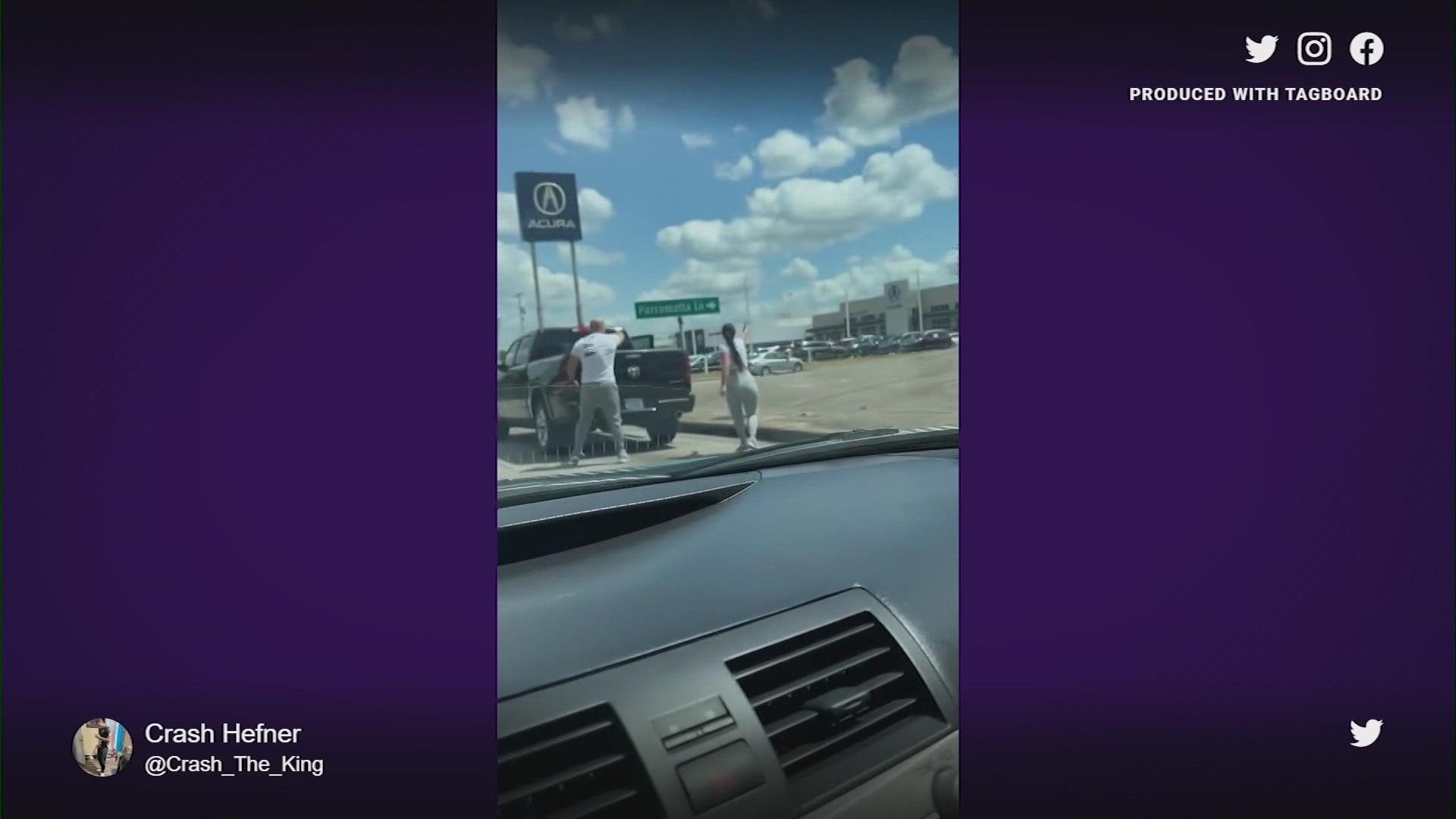 Video: Woman fires 2 shots at car during road rage incident in north ...
