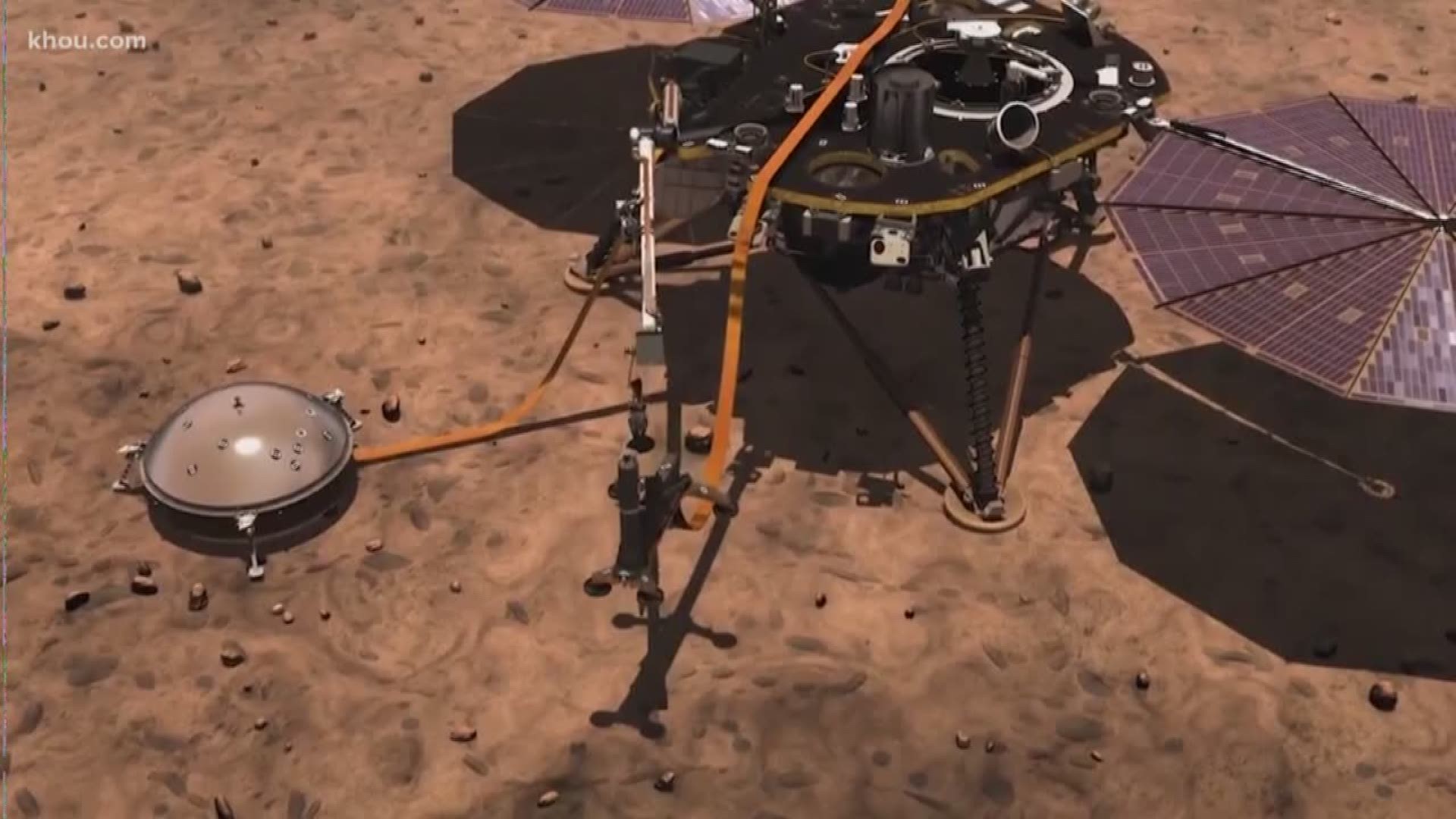 Could we be one step closer to walking on Mars? Monday, NASA's InSight space craft successfully landed on the red planet.