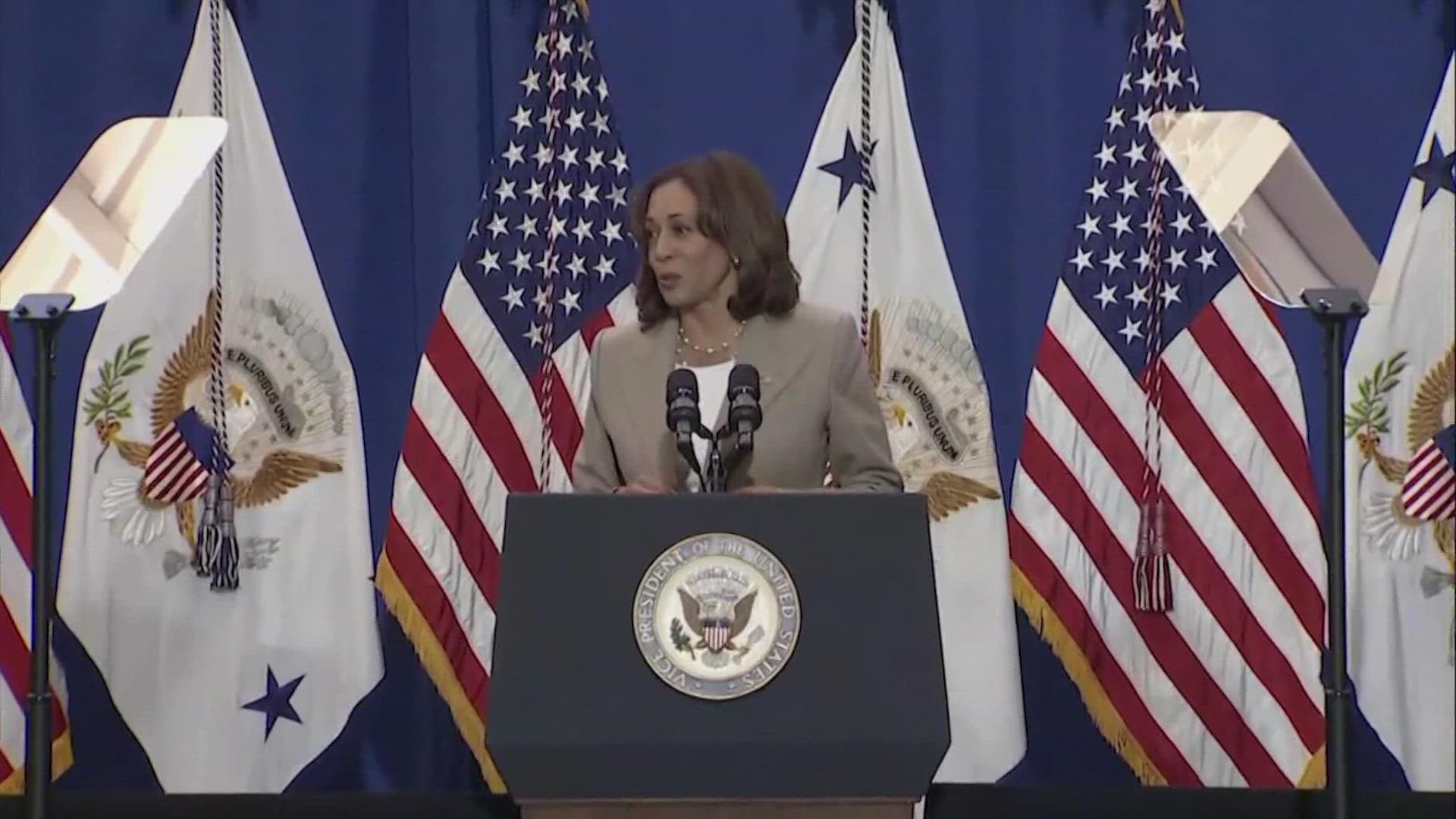 Vice President Kamala Harris is coming to Houston this week to speak at the National Baptist Convention and Johnson Space Center.