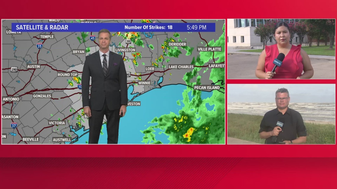 Tropical update: KHOU 11 team coverage on heavy rain expected in ...