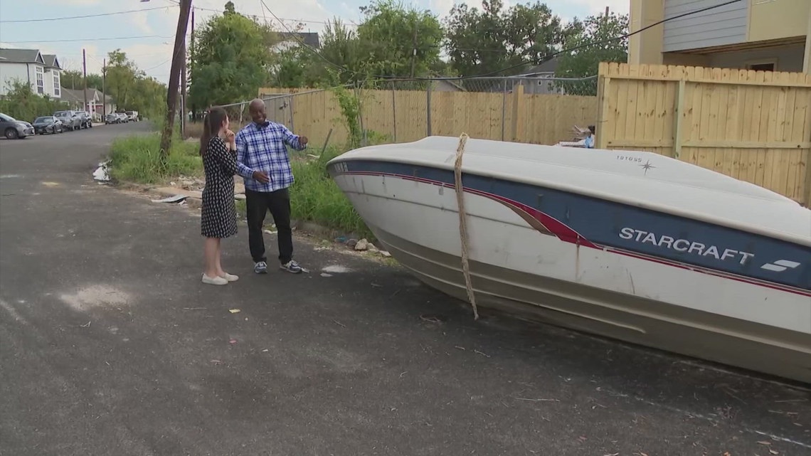 Houston neighborhood overwhelmed by illegal dumping finally gets help after more than a year