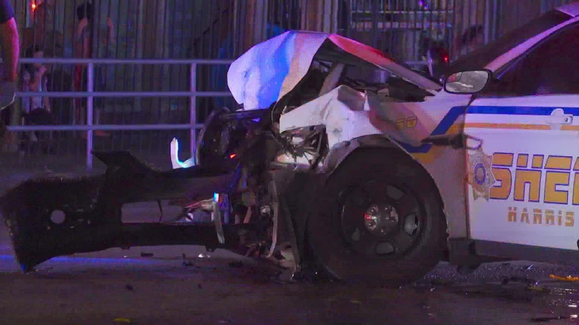 Aldine Mail Rt wrong-way crash involved a sheriff's deputy | khou.com