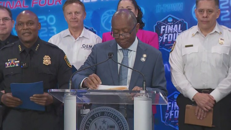 Houston city officials talk security for the Final Four