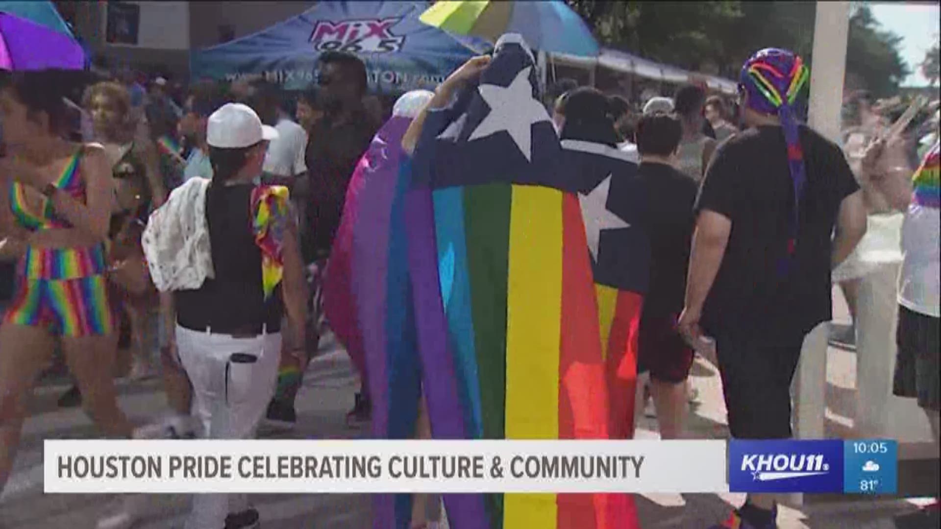 It was a huge party downtown for the 40th Annual Houston Pride Celebration