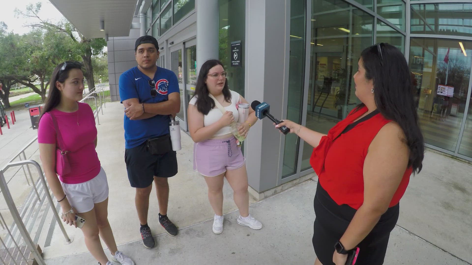 KHOU spoke with several young voters who said they weren’t happy with their options for president, but now with change on the horizon, they’re feeling optimistic.