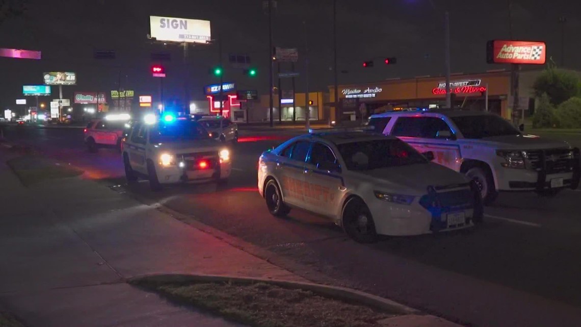 Man in critical condition after being struck by 2 vehicles while crossing Highway 6