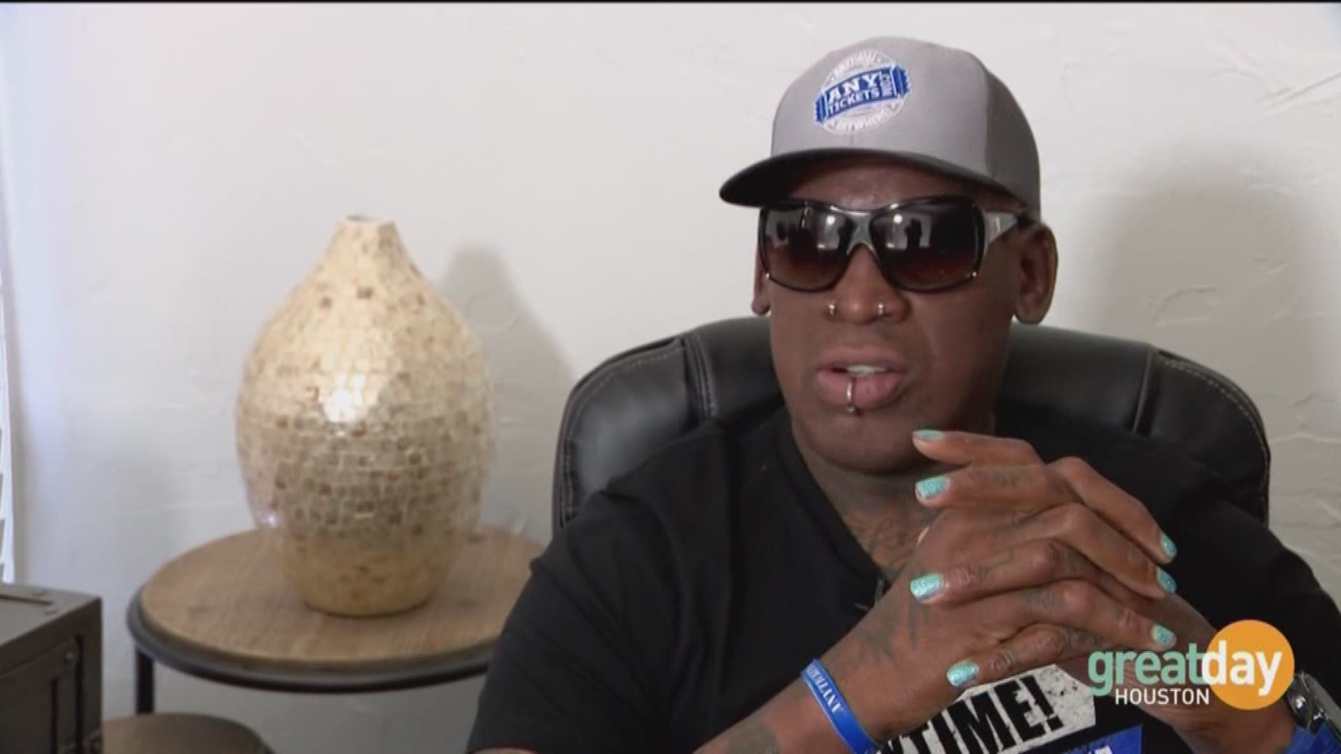 Dennis Rodman on his latest business venture in Houston