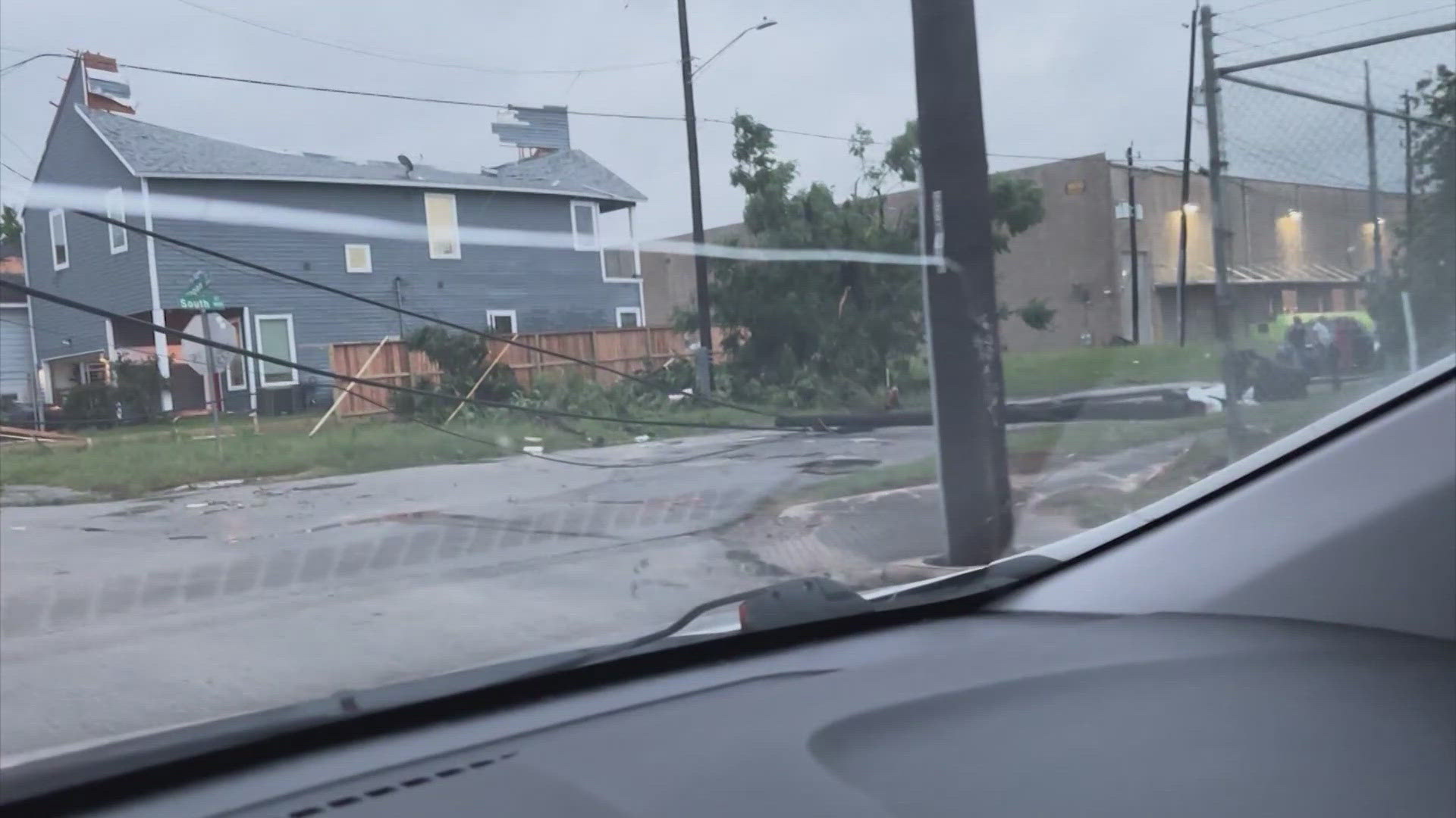 KHOU 11 team coverage of storm damage cleanup in the Houston area ...