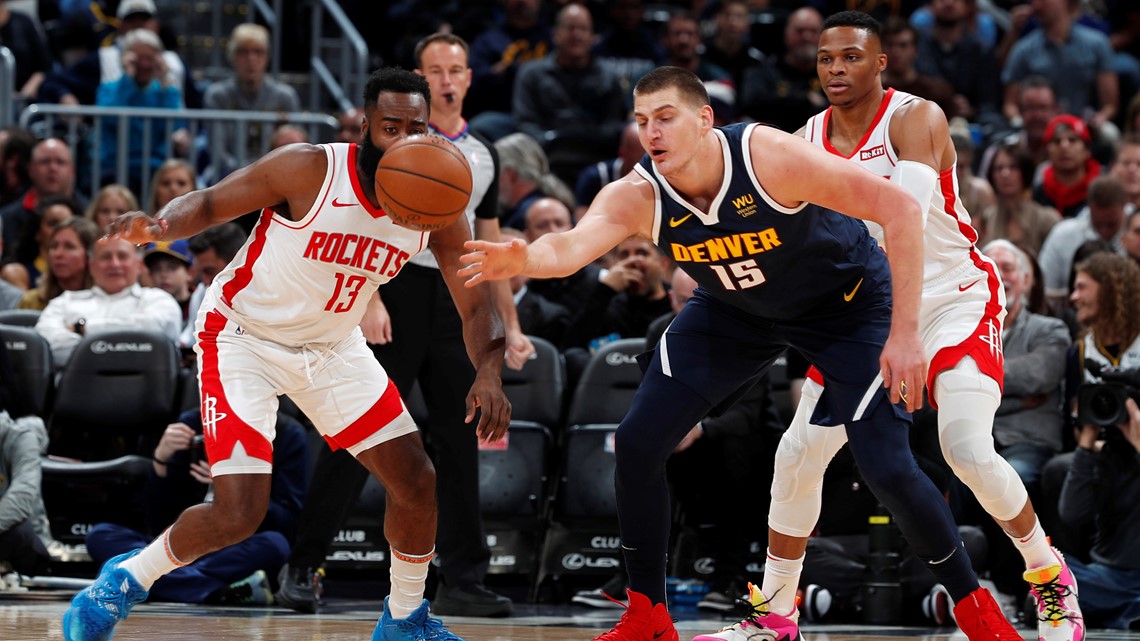 Houston Rockets fall to Denver Nuggets 10595